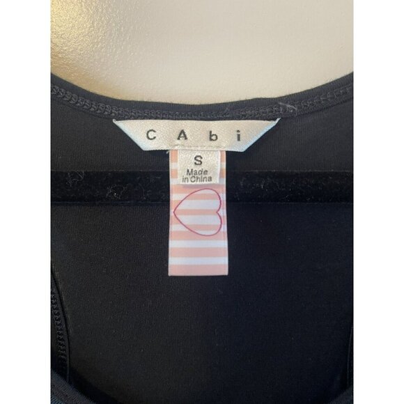 Cabi Heart of Love Mesh Overlay Racerback Tank Sleeveless Top S Purple blue #559 - Picture 3 of 6